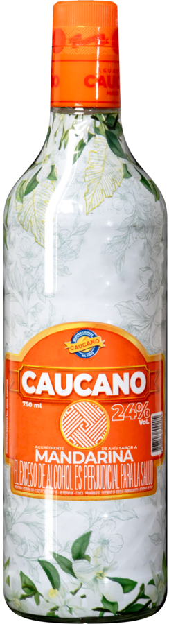 Aguardiente Caucano Mandarina